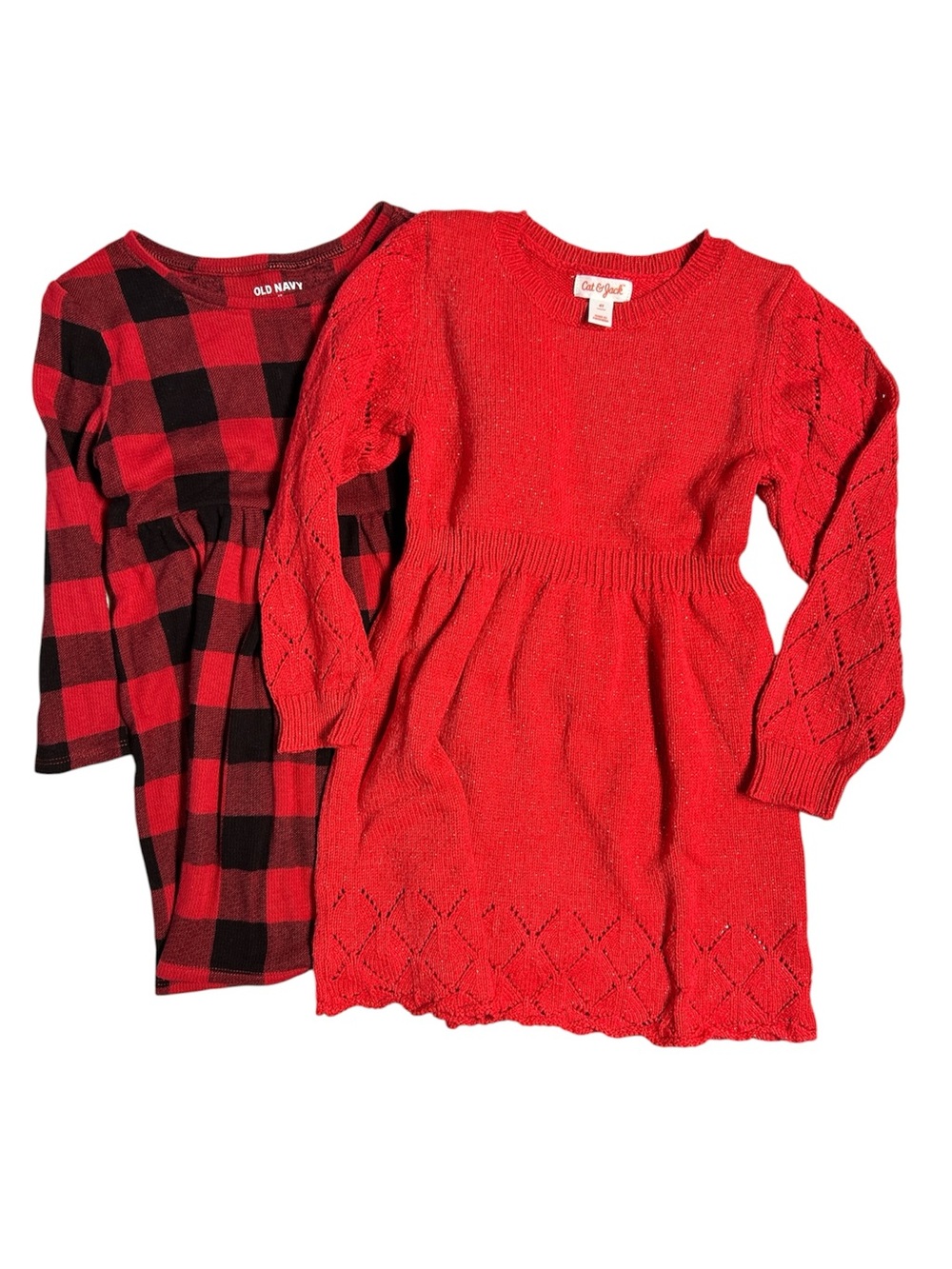 Two 4T holiday dresses